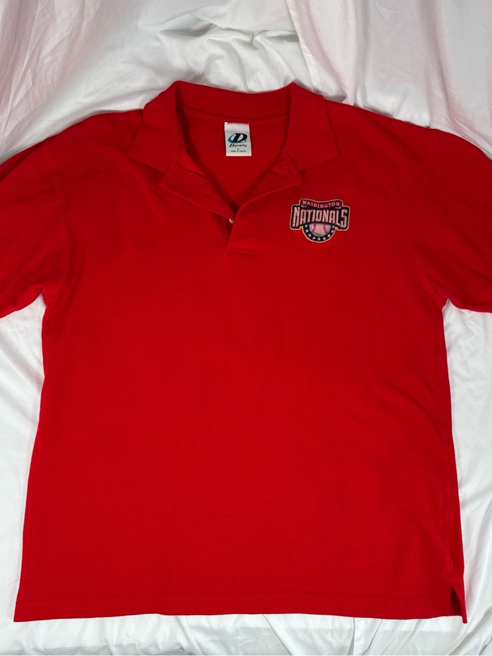 Washington Nationals Red Polo Shirt
